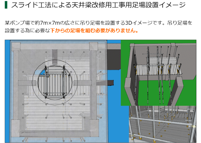 ポンプ場施工例